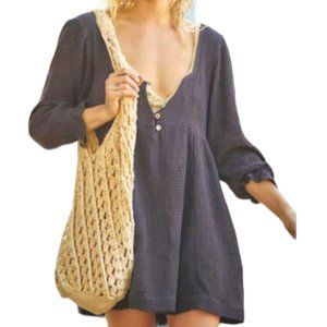 Free People Go-To Mini Size Extra-Small Color Black New without Tags w/Pockets